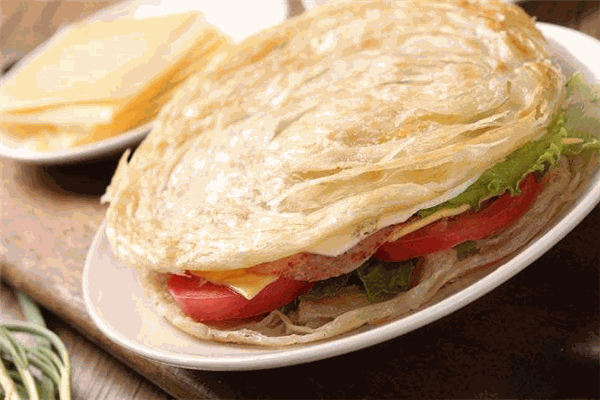 值得一尝奶茶手抓饼